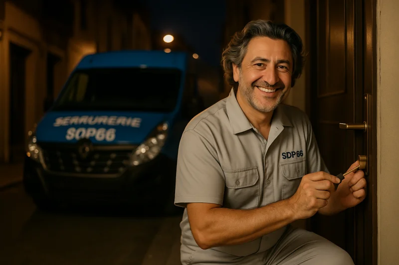 Ouverture porte claquee SDP66 serrurier Perpignan